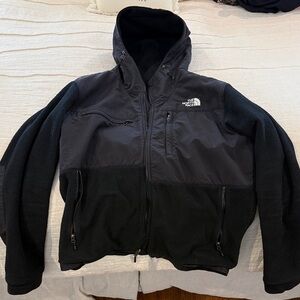 The North Face Men's Denali Jacket (Hooded) - Fair Condition (see photos)